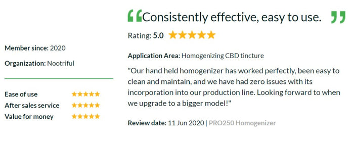 PRO Scientific - 01-01250 - PRO250 Hand-Held Homogenizer, 0.03ml-5L Volume