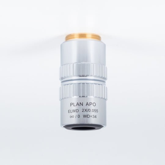 Motic Instruments - 1101001700052 - Plan Apochromat Objective ELWD 2X/0.055