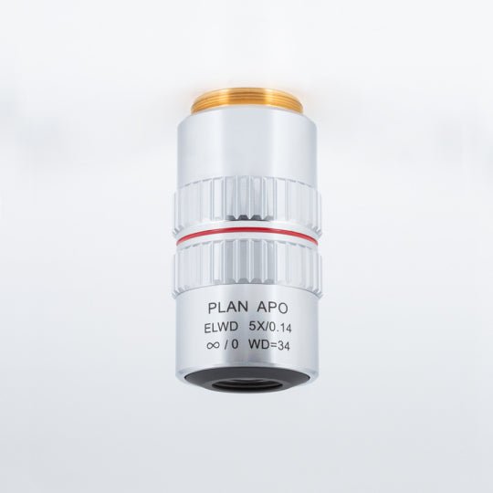 Motic Instruments - 1101001700072 - 95mm Plan Apochromat Objective ELWD PLAN APO 5X/0.140