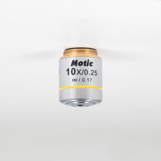 Motic Instruments - 1101001702881 - CCIS EC-H PL Plan Achromatic Objective 10X/0.25