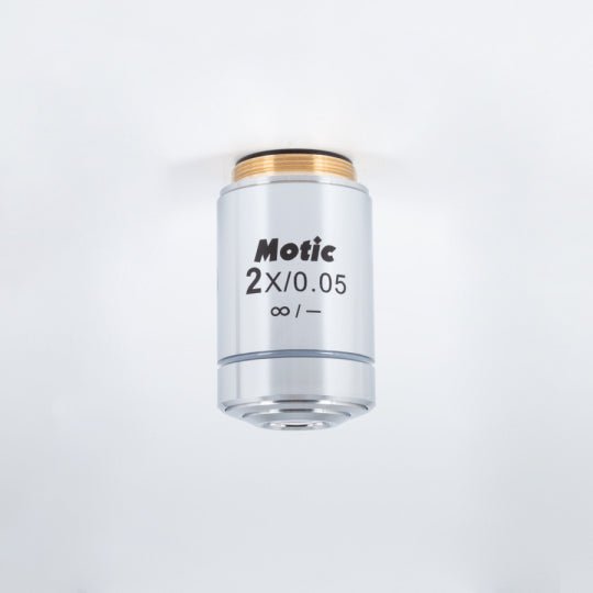 Motic Instruments - 1101001702941 - CCIS EC-H PL Plan Achromatic Objective 2X/0.05