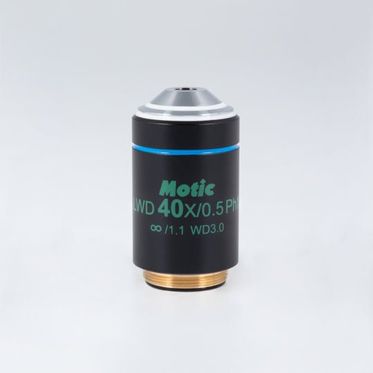Motic Instruments - 1101001703112 - CCIS LWD PL PH Plan Achromatic Phase Objective 40X/0.5