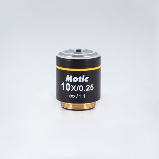 Motic Instruments - 1101001703271 - CCIS PL Plan Achromatic Objective 10X/0.25