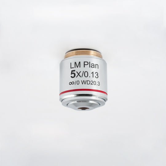 Motic Instruments - 1101001704392 - LM Plan Objective 5X/0.13