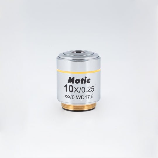 Motic Instruments - 1101001704401 - CCIS® LM Plan Achromatic Objective 10X/0.25