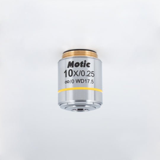 Motic Instruments - 1101001704402 - CCIS® LM Plan Achromatic Objective 10X/0.25 (Upright)