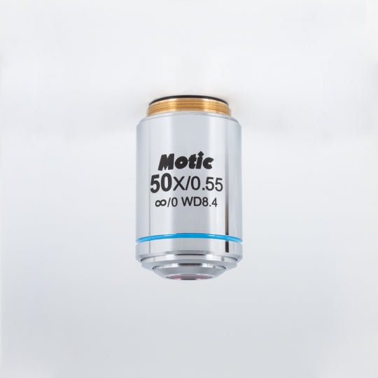 Motic Instruments - 1101001704611 - CCIS® LM Plan Achromatic Objective 50X/0.55 (Upright)