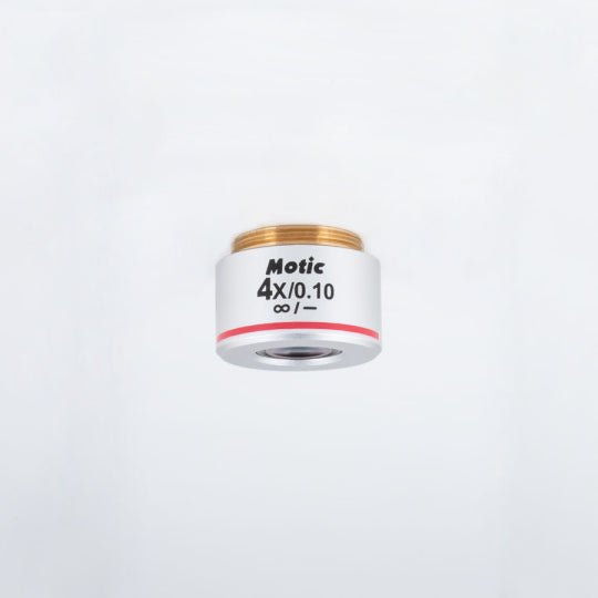 Motic Instruments - 1101001705201 - CCIS® Plan Achromatic Objective UC 4X/0.1