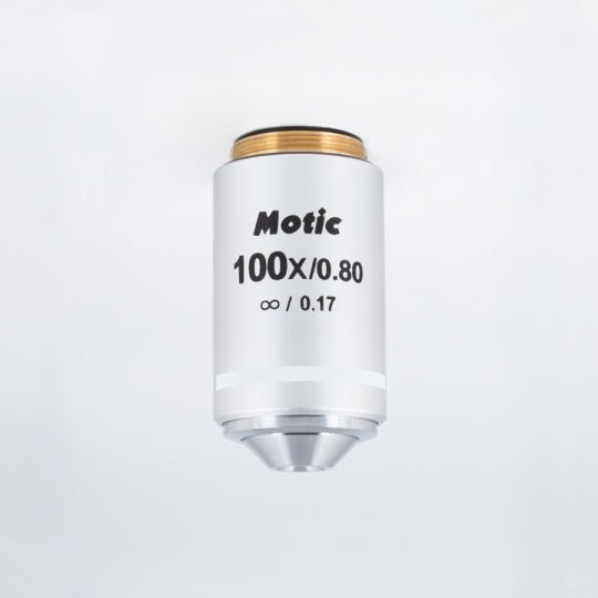 Motic Instruments - 1101001705261 - CCIS® Plan Achromatic Objective UC 100X/0.8/S-Dry