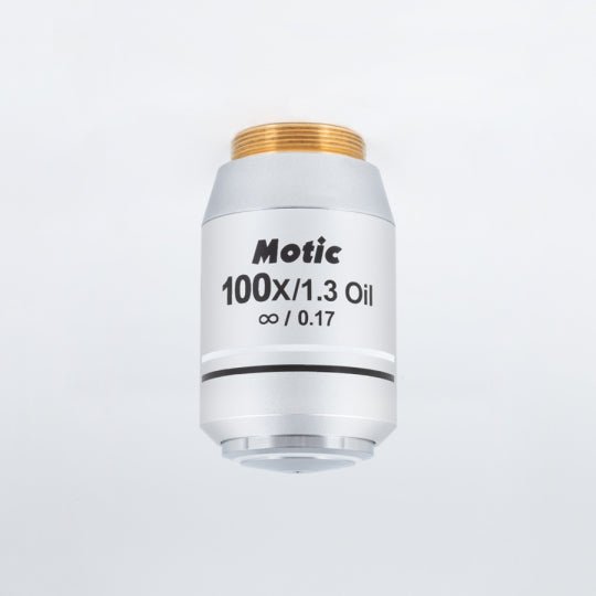 Motic Instruments - 1101001705371 - CCIS® Plan FLUOR Objective UC 100X/1.30/S-Oil