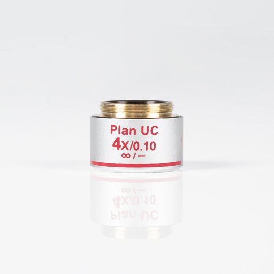 Motic Instruments - 1101001707191 - CCIS® Plan Achromatic Strain-Free Objective UC 4X/0.1