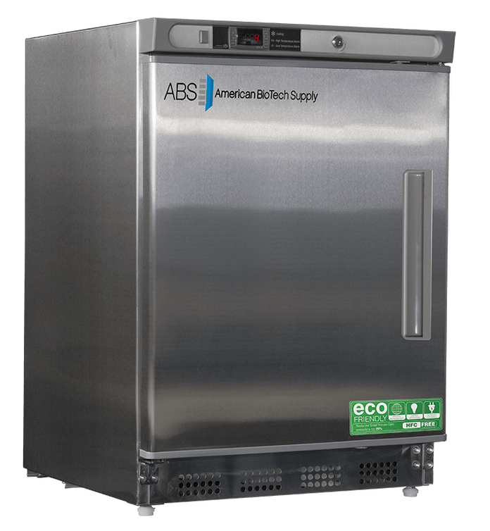 American Biotech Supply - ABT-HC-UCBI-0404SS-LH - 4.5 Cu. Ft. Capacity Premier Undercounter Refrigerator Built-In, Left Hinged