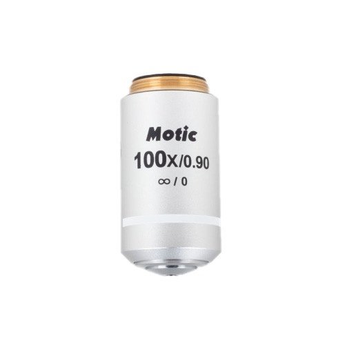 Motic Instruments - 1101000203651 - Plan S-APO Objective 100X/0.90, Upright