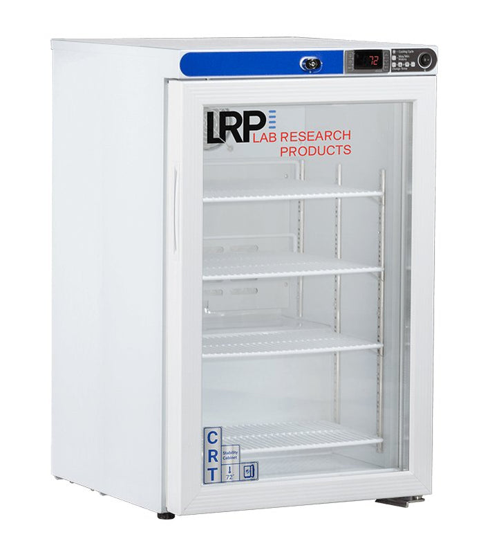 Lab Research Products (LRP) - CRT-LRP-HC-UCFS-0204G - 2.5 Cu. Ft. Undercounter Controlled Room Temperature Cabinet, Freestanding, Glass Door