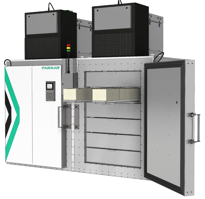 FARRAR - ULC-259 - Forced Air, Ultra-Low Temperature Chamber Bulk Storage Freezer|259 Cu. Ft.