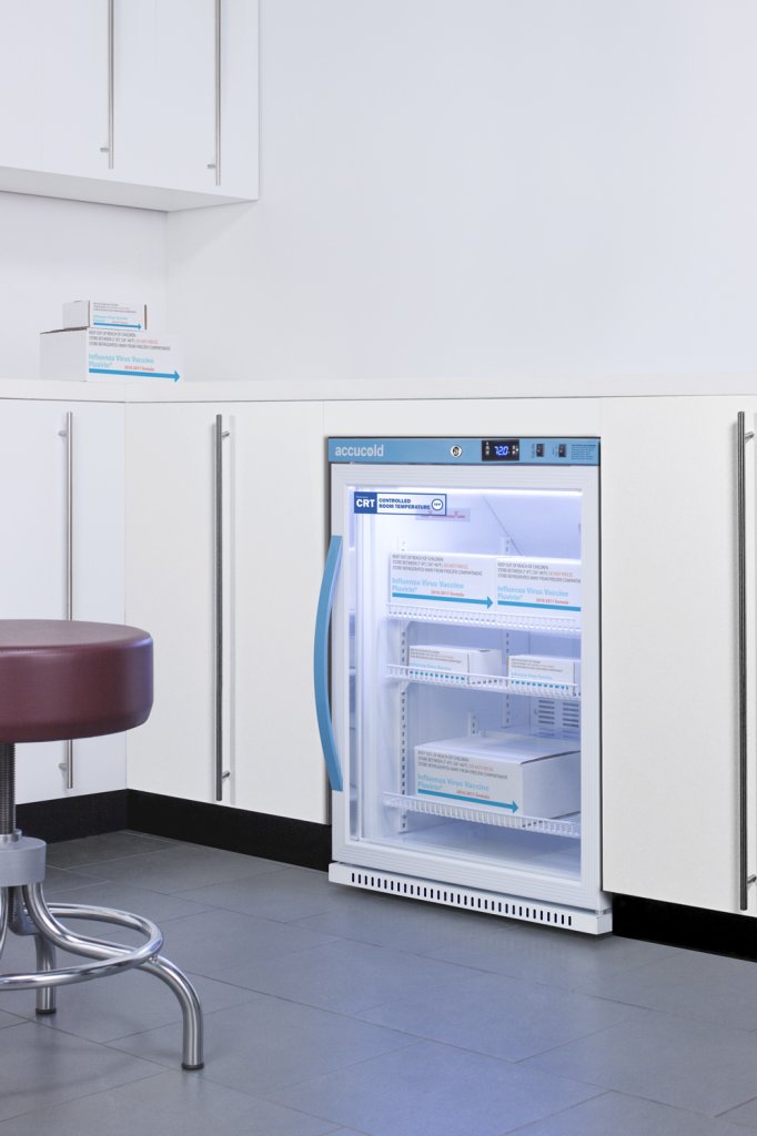 Accucold - ARG61PVBIADA-CRT - 6 Cu. Ft. Upright Controlled Room Temperature Cabinet, ADA Height