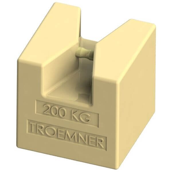 Ohaus - 83040424 - ASTM Individual Scale Calibration Weight 2P CI GH 200kg CL6 Accrd TR