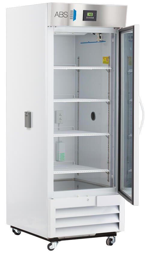American Biotech Supply - ABT-HC-CP-16 - 16 Cu. Ft. Capacity Premier Glass Door Chromatography Refrigerator