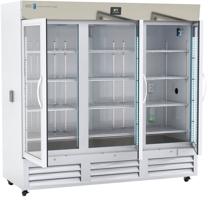 American Biotech Supply - ABT-HC-CP-72 - 72 Cu. Ft. Capacity Premier Glass Door Chromatography Refrigerator