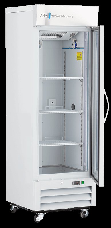 American Biotech Supply - ABT-HC-CS-16 - 16 Cu. Ft. Capacity Standard Glass Door Chromatography Refrigerator