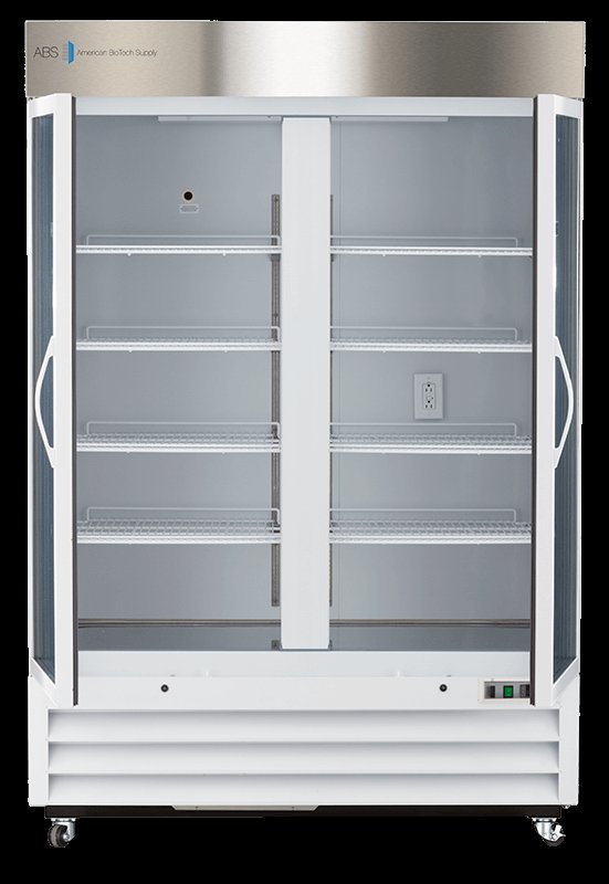 American Biotech Supply - ABT-HC-CS-49 - 49 Cu. Ft. Capacity Standard Glass Door Chromatography Refrigerator