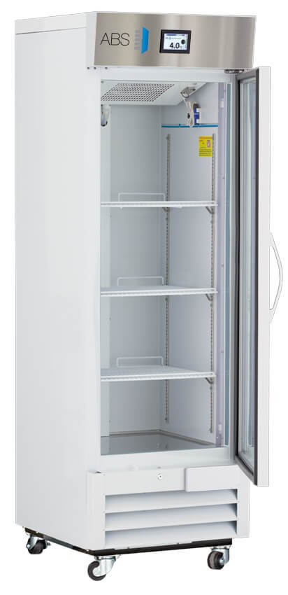 American Biotech Supply - ABT-HC-LP-16-TS - 16 Cu. Ft. TempLog Premier Laboratory Glass Door Refrigerator