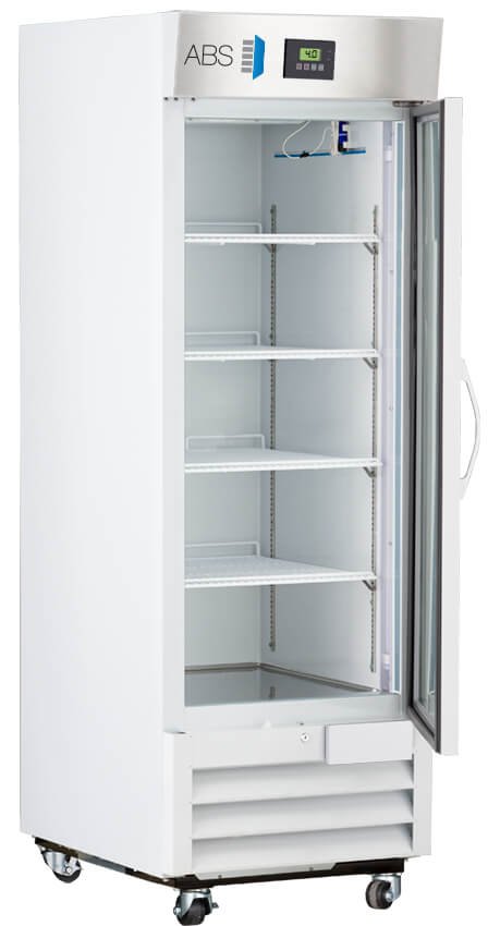 American Biotech Supply - ABT-HC-LP-23 - 23 Cu. Ft. Capacity Premier Glass Door Laboratory Refrigerator