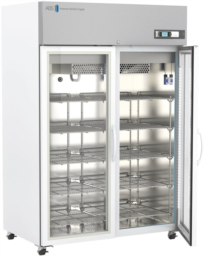 American Biotech Supply - ABT-HC-PL-49 - 49 Cu. Ft. Premium Laboratory Glass Door Refrigerator