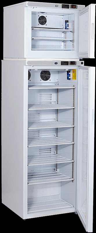 American Biotech Supply - ABT-HC-RFC12A - 12 Cu. Ft. Refrigerator and Auto Defrost Freezer Combination