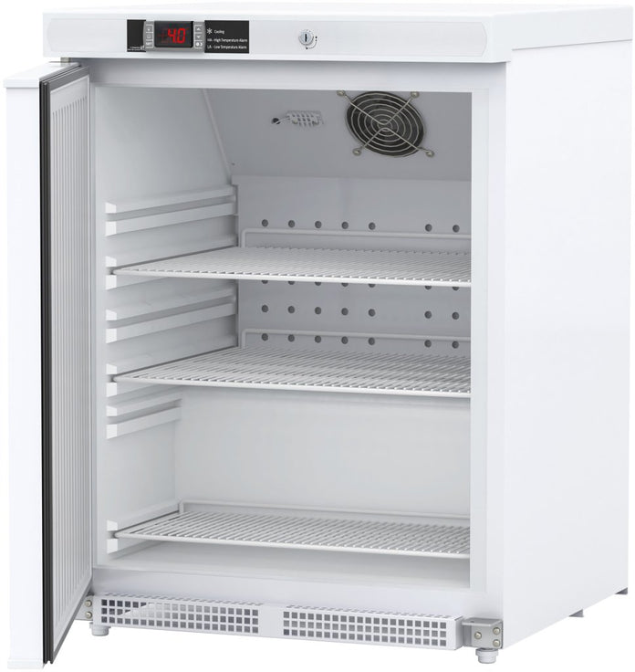 American Biotech Supply - ABT-HC-UCBI-0404-ADA-LH - 4.6 Cu. Ft. Capacity Premier Solid Door Undercounter Refrigerator Built-In, ADA-Left Hinged