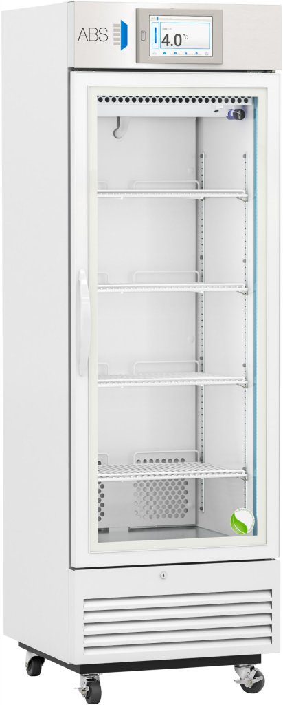 American Biotech Supply - ABT-VS-LP-16-TS - 16 Cu. Ft. TempLog Premier Touchscreen Glass Door Laboratory Refrigerator with Variable Speed Compressor