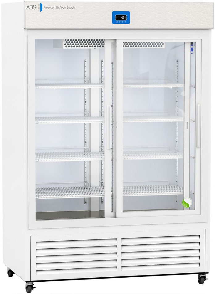 American Biotech Supply - ABT-VS-LP-47 - 47 Cu. Ft. Premier Sliding Glass Door Laboratory Refrigerator with Variable Speed Compressor
