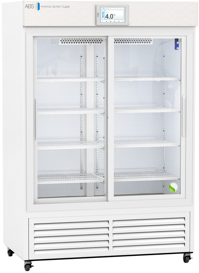 American Biotech Supply - ABT-VS-LP-47-TS - 47 Cu. Ft. TempLog Premier Touchscreen Sliding Glass Door Laboratory Refrigerator with Variable Speed Compressor