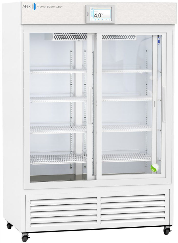 American Biotech Supply - ABT-VS-LP-47-TS - 47 Cu. Ft. TempLog Premier Touchscreen Sliding Glass Door Laboratory Refrigerator with Variable Speed Compressor