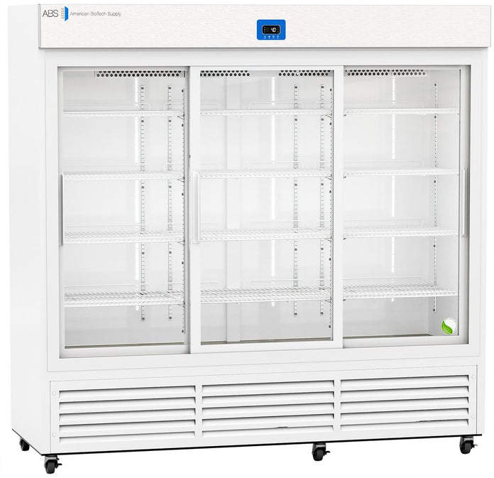 American Biotech Supply - ABT-VS-LP-69 - 69 Cu. Ft. Premier Sliding Glass Door Laboratory Refrigerator with Variable Speed Compressor