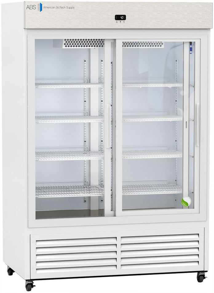 American Biotech Supply - ABT-VS-LS-47 - 47 Cu. Ft. Standard Sliding Glass Door Laboratory Refrigerator