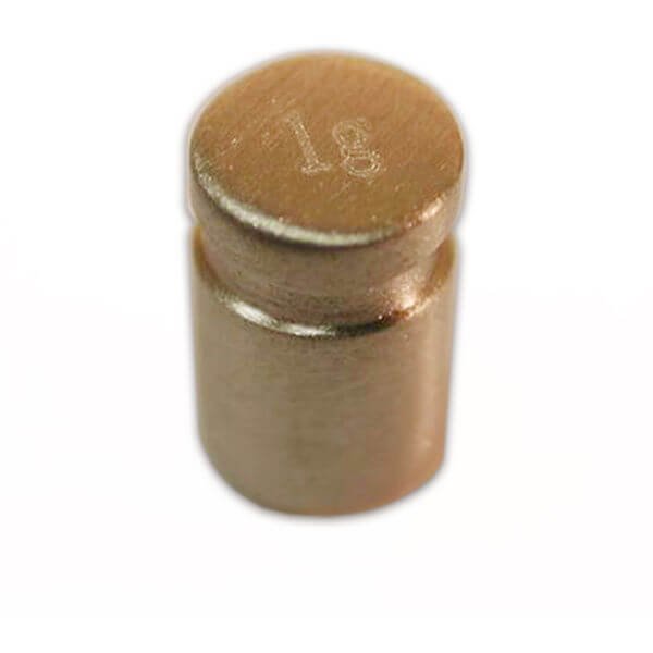 Ohaus - 80850118 - ASTM Class 6 Cylindrical Weight 1g CYL Body