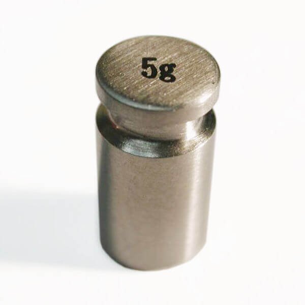Ohaus - 80850120 - ASTM Class 6 Cylindrical Weight 5g CYL Body