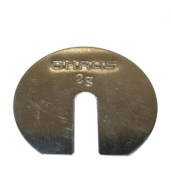 Ohaus - 80850141 - ASTM Class 6 Weight 2g Slotted