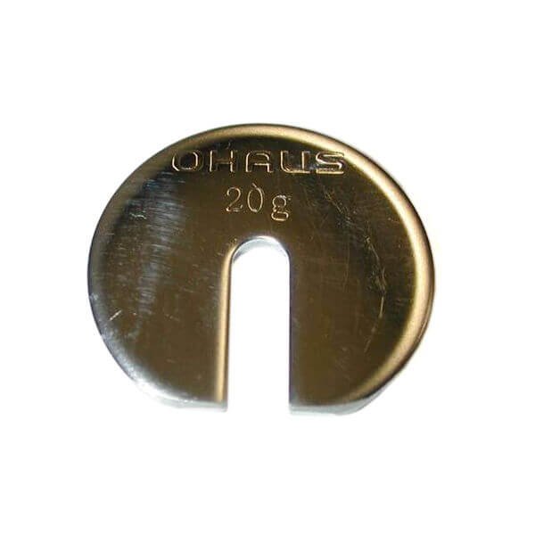 Ohaus - 80850144 - ASTM Class 6 Weight 20g Slotted