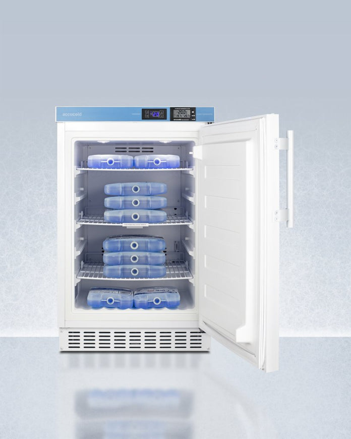 Accucold - ACF33LCALLHD - 20" Wide Built-In Pharmacy All-Freezer, ADA Compliant, Left Hand Door