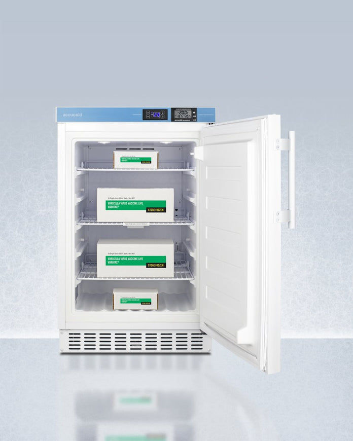 Accucold - ACF33LCALLHD - 20" Wide Built-In Pharmacy All-Freezer, ADA Compliant, Left Hand Door
