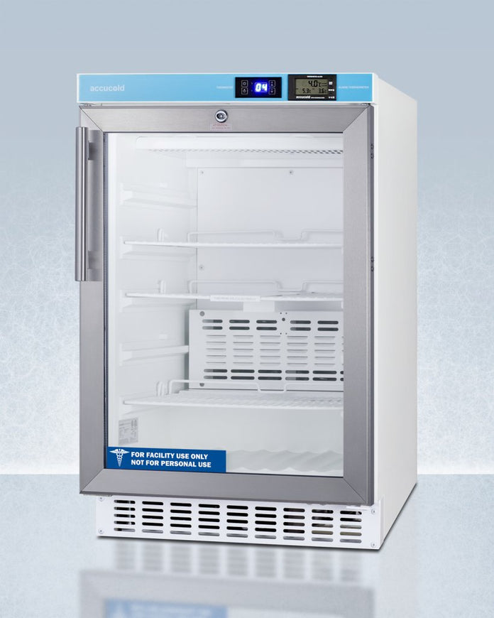 Accucold - ACR46GLLHD - 20" Wide Built-In Pharmacy All-Refrigerator, ADA Compliant, Left Hand Door