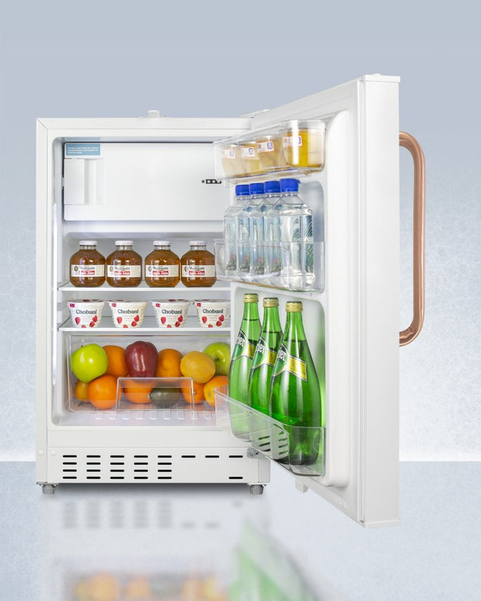 Accucold - ADA302RFZTBCLHD - 20" Wide Built-in Refrigerator-Freezer, ADA Compliant, Left Hand Door