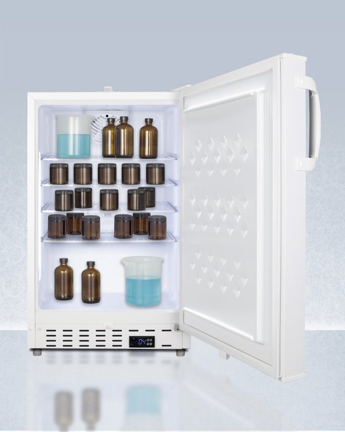 Accucold - ADA404REFLHD - 20" Wide Built-In Healthcare All-Refrigerator, ADA Compliant, Left Hand Door