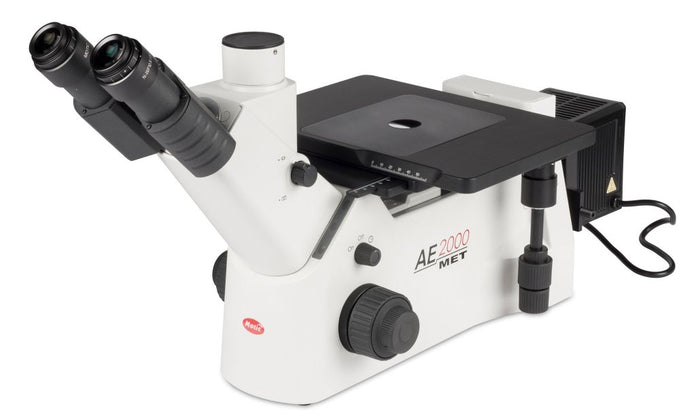 Motic Instruments - 1100103800271 - AE2000MET Trinocular Inverted Industrial Microscopes 100W with LM BD Objectives