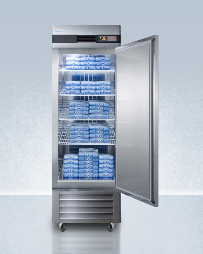 Accucold - AFS23MLPHI - 23 Cu.Ft. Upright Pharmacy Freezer, Probe Hole