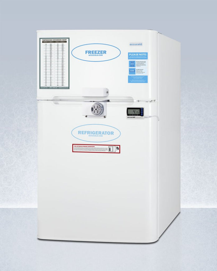 Accucold - AGP34RFLCALADA - 19" Wide General Purpose Refrigerator-Freezer, ADA Height