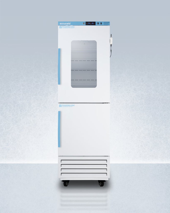 Accucold - ARFG15PVDLPW - 24" Wide Performance Series All-Refrigerator/All-Freezer Combination