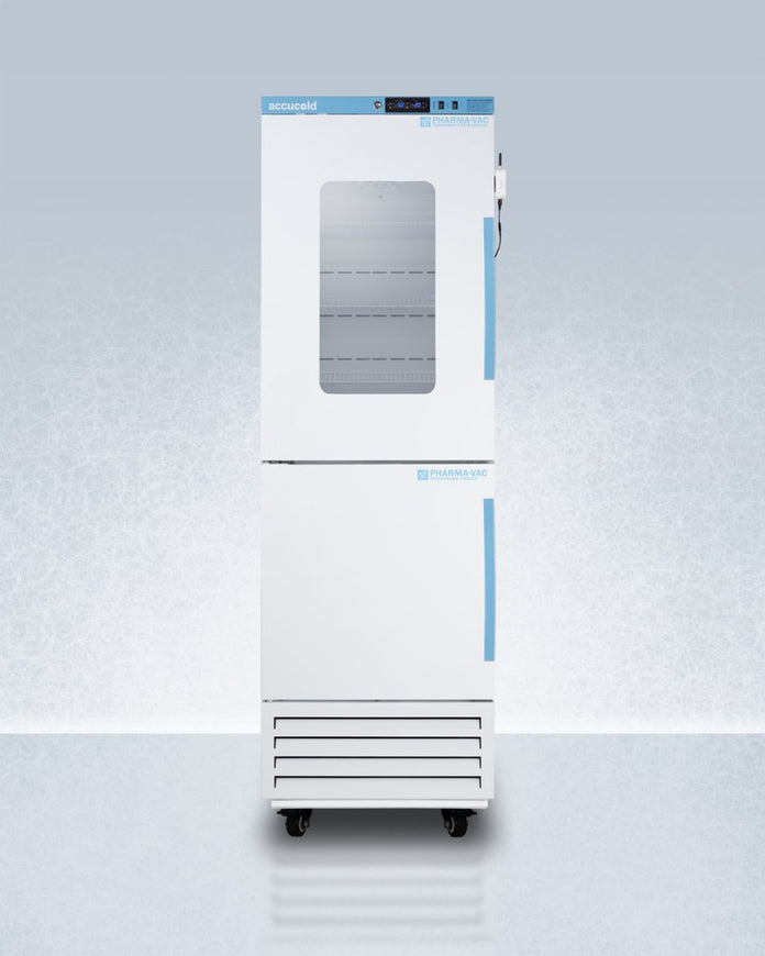 Accucold - ARFG15PVDLPWLHD - 24" Wide Performance Series All-Refrigerator/All-Freezer Combination, Left Hand Door
